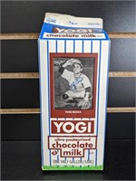Yogi Berra Chocolate Milk Carton