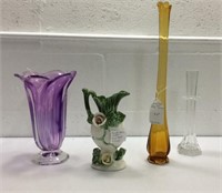 Four Vintage Vases K14F