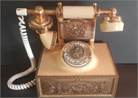French Style Rotary Telephone Vintage Rococo U15A