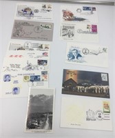 Misc. lot of first day issue stamps and envelopes