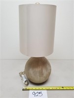 Crate & Barrel $200 "Vera" Champagne Lamp (No Ship