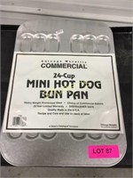 New 24cup Mini Hot Dog Bun Pan