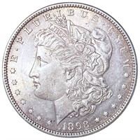 1898 Morgan Silver Dollar CLOSELY UNCIRCULATED