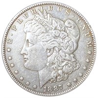 1887-O Morgan Silver Dollar ABOUT UNCIRCULATED