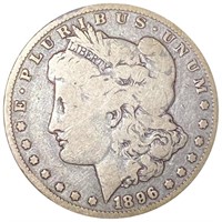 1896-O Morgan Silver Dollar NICELY CIRCULATED