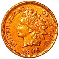 1896 Indian Head Penny UNCIRCULATED