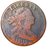 1803 Draped Bust Large Cent NICELY CIRCULATED