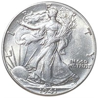 1941 Walking Liberty Half Dollar UNCIRCULATED