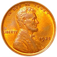 1925 Lincoln Wheat Penny CLOSELY UNCIRCULATED