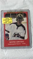 1978 Wayne Gretzky Wha Hockey Card