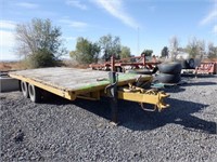 Tilt Deck Equipment Trailer 22'