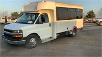 2015 Chevrolet Express 3500 Shuttle Bus,
