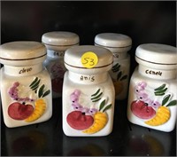 Cute Ceramic Spice Jars