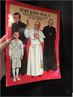 Pope John Paul II Vintage Paper Doll Book