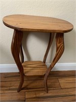 SOLID WOOD ACCENT TABLE