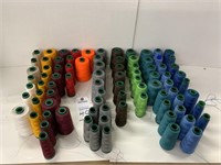 Large lot of thread.