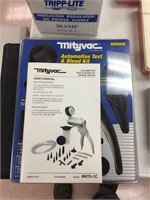 MITYVAC AUTOMOTIVE TEST & BLEED KIT, NEW LISTING