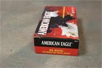 (1) Box American Eagle .45 Auto 230GR FMJ Ammo