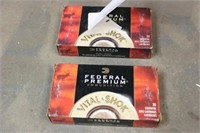 (2) Boxes .338 Federal 185Gr Ammo