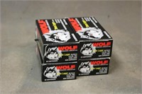 (4) Boxes Wolf 9MM 115GR FMJ Ammo