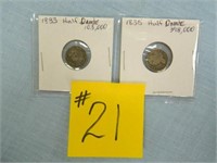 1833-1835 Capped Bust Half Dimes