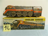 Tin Battery Op. Overland Express Train