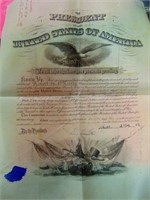 Old Document from Washington DC