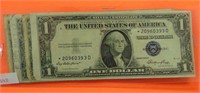 $1 Star Note Silver Certificates (9)