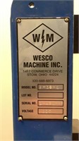 Wesco Machine Inc. F-30-S
