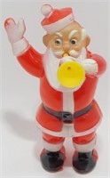Vintage Santa Claus Candy Container - Plastic