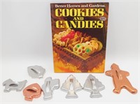 Vintage Copper and Aluminum Cookie Cutters and
