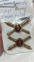 2 Coast Artillery Corps Army Meyer Metals