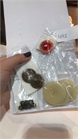 4 Bags of Vintage Buttons