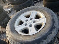 (4) Dodge Wheels/Tires BF Goodrich P265-70R17 113T