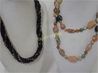 Genuine Gemstone Beaded Necklaces