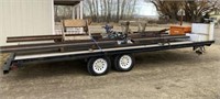 Flatbed Trailer w/ Contents