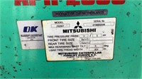 Mitsubishi 3,250lb Electric Forklift FB18KT