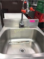 S/S Hand Sink w/ Eye Rinse Station