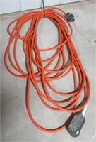 220 extension cord, approximately 25 Ft.