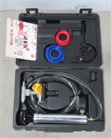 Radiator, cooling system pressure tester with