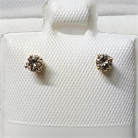 $500 14K Diamond(0.18ct) Earrings