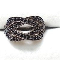 $200 Silver Onyx Ring