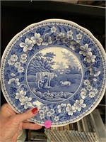 The SPODE Blue Room Collection Plate