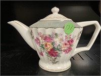Beautiful Smaller China Floral Tea Pot
