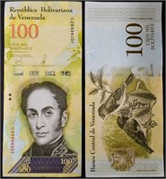 2017 Venezuela 100,000 Bolivares x1000 Pcs New Unc