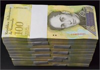 2017 100,000 Bolivares (1000pcs) 1000 Fresh New Notes 