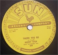 Johnny Cash SUN 78 "There you Go" Sun Records