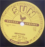 Jerry Lee Lewis SUN 78 "Breathless" Sun Records