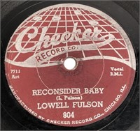 Lowell Fulson Blues 78 Checker 804-Reconsider