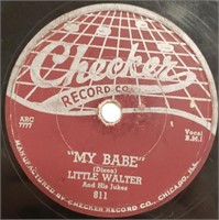 Little Walter Blues 78 "My Babe"  Checker Records